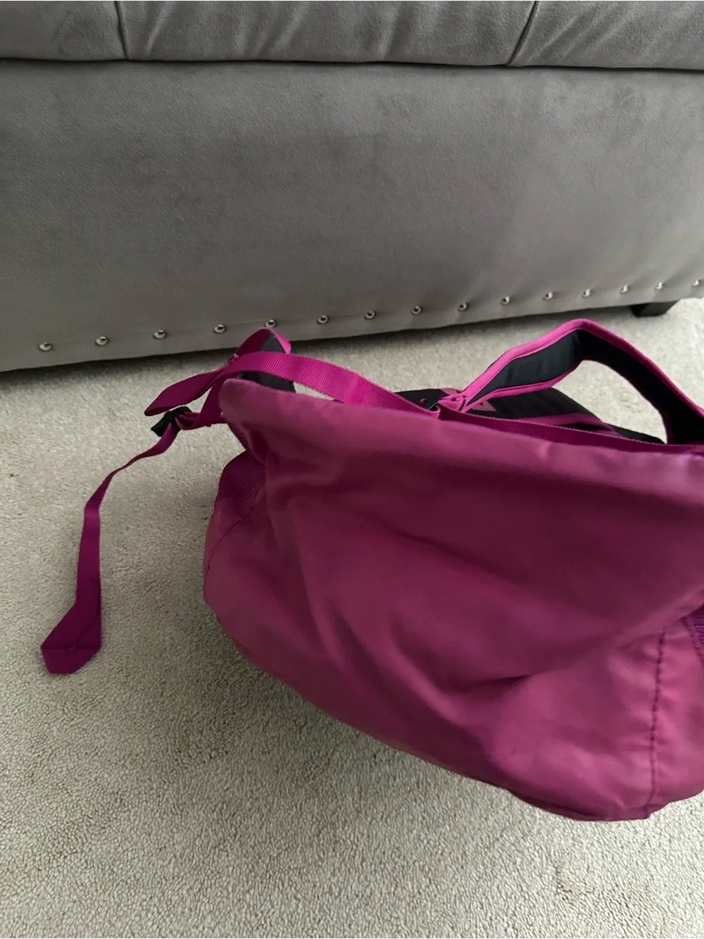 Under Armour Storm Black and Pink Logo Sport Backpack
